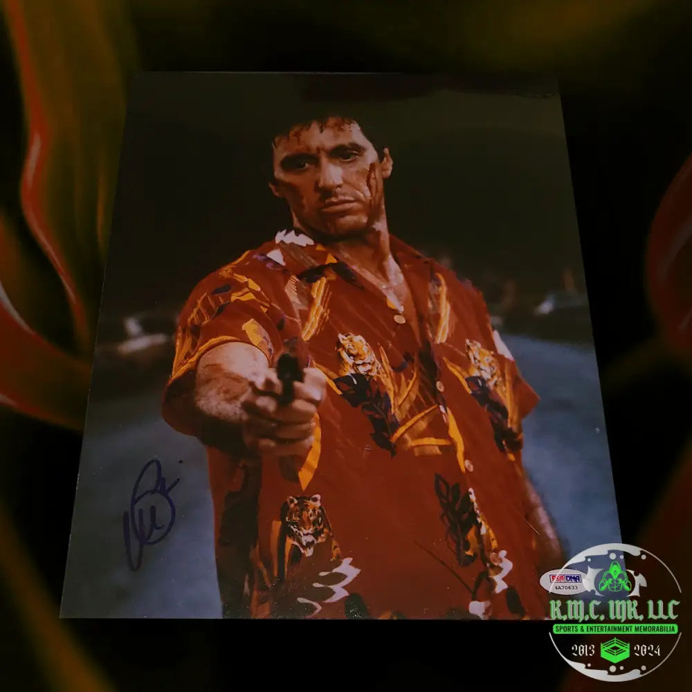 *Al Pacino Scarface Signed Autographed 11X14 Action Photo W/ Psa/Dna* #Pacino/Scarface420