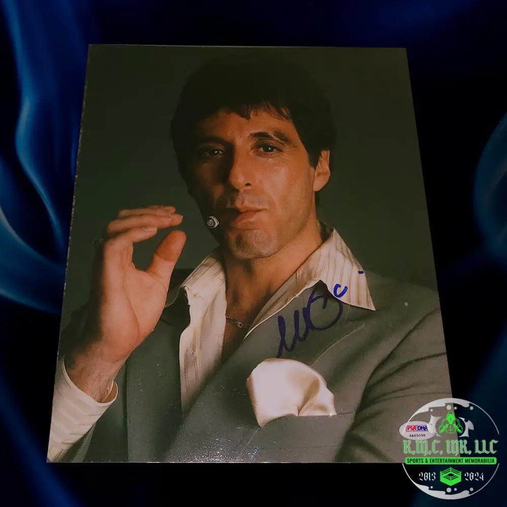 *Al Pacino Scarface Signed Autographed 11X14 Suit/Cigar Photo W/ Psa/Dna* #Pacino/Scarface421