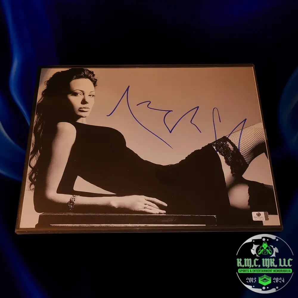 *Angelina Jolie Mrs. Smith Signed Autographed 11X14 Beauty Photo Gv Cert: #Angelina246