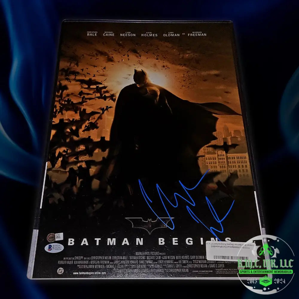 *Christian Bale Batman Begins Signed Autographed 11X17 Collage Photo W/Beckett Bas Cert/Holo: