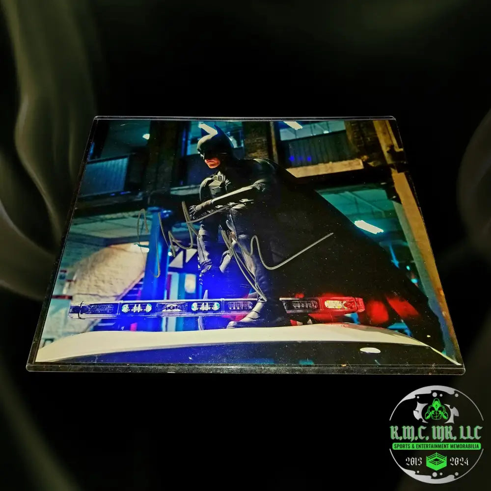 *Christian Bale The Dark Knight Signed Autographed 11X14 Gotham Photo: #Dkrbale221