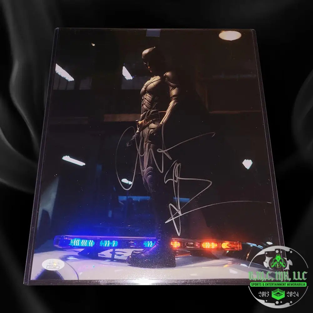 *Christian Bale The Dark Knight Signed Autographed 11X14 Gotham Police Photo: #Dkrbale233