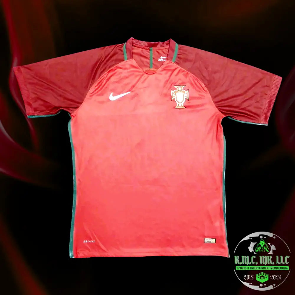 *Fifa Cristiano Ronaldo Cr7 Signed Autographed Fifa Red Portugal Nike Jersey W/ Psa/Dna Holo Cert*