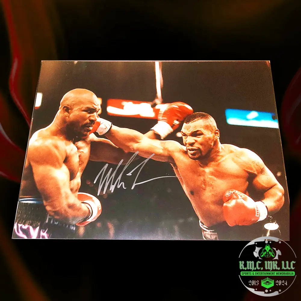 *Iron Mike Tyson Signed Autographed 16X20 Vs Holyfield Poster W/Jsa Cert* #Ironmiketyson767
