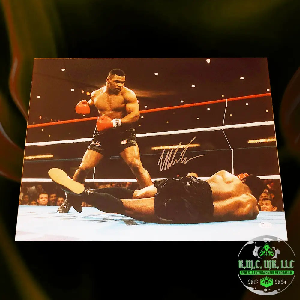 *Iron Mike Tyson Signed Autographed Baddest Man Knockout 16X20 Poster W/Jsa Cert* #Ironmiketyson774A