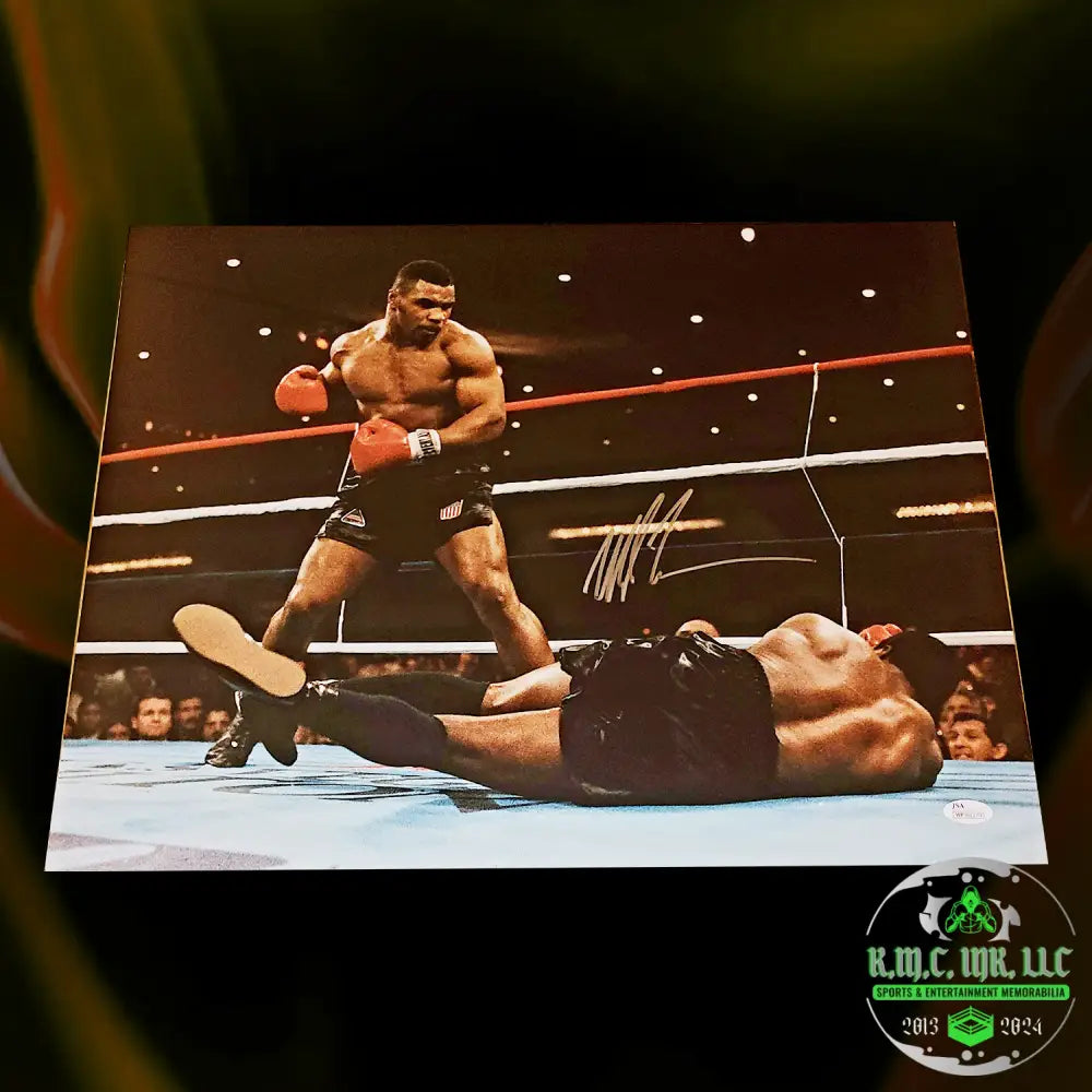 *Iron Mike Tyson Signed Autographed Baddest Man Knockout 16X20 Poster W/Jsa Cert* #Ironmiketyson774B