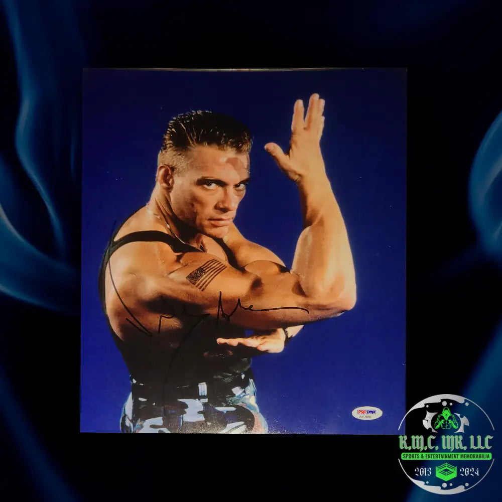 *Jean Claude Van Damme Jcvd Signed Autographed 11X14 Streetfighter Photo W/Psa/Dna Cert* #Jcvd377