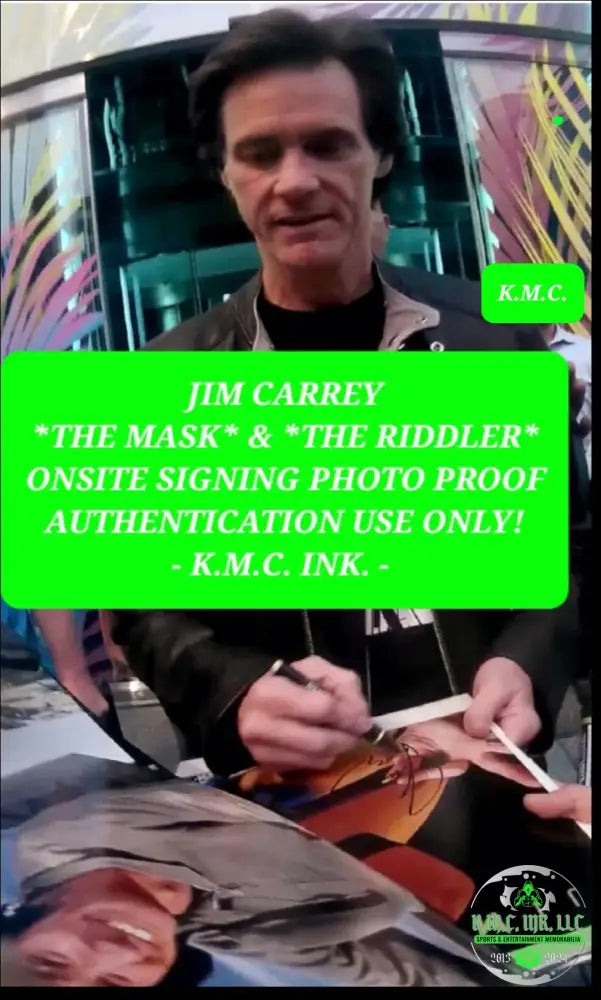 *JIM CARREY & JEFF DANIELS SIGNED AUTOGRAPHED 11X14 W/ PETER &BOBBY FARRELLY DIRECTORS DUMB & DUMBER 94 RARE 4X