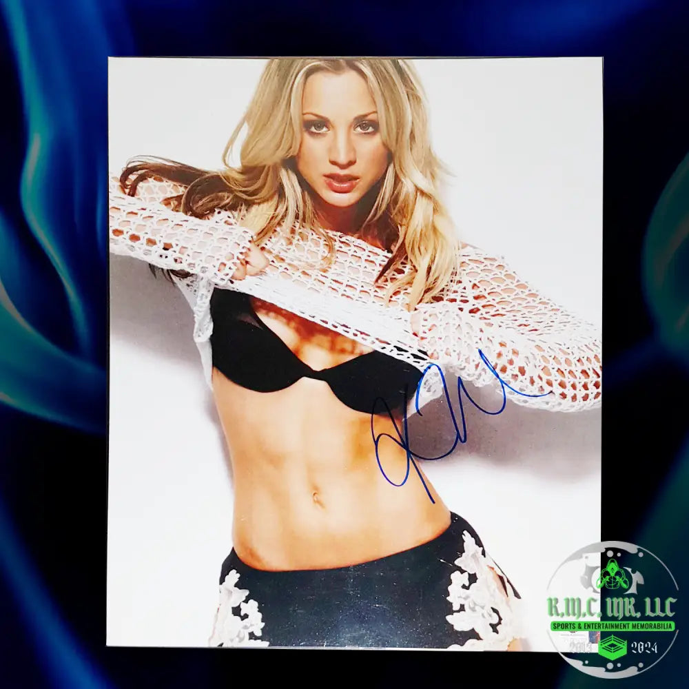 *Kaley Cuoco Big Bang Theory Signed Autiographed 11X14 Model Photo W/Gv* #Kaley444
