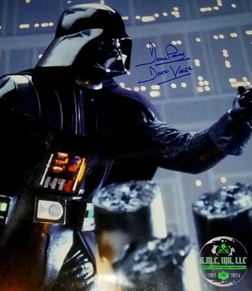 *Star Wars Darth Vader David Prowse (Rip) Signed Autographed 16X20 Inscribed ’Darth Vader’ Rare