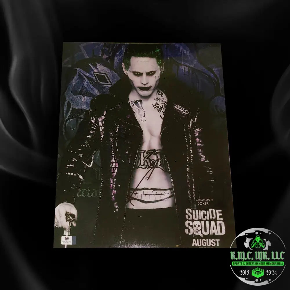 *The Joker Suicide Squad Jared Leto Signed Autographed 11X14 Custom Photo W/Gv Cert* #Joker407B