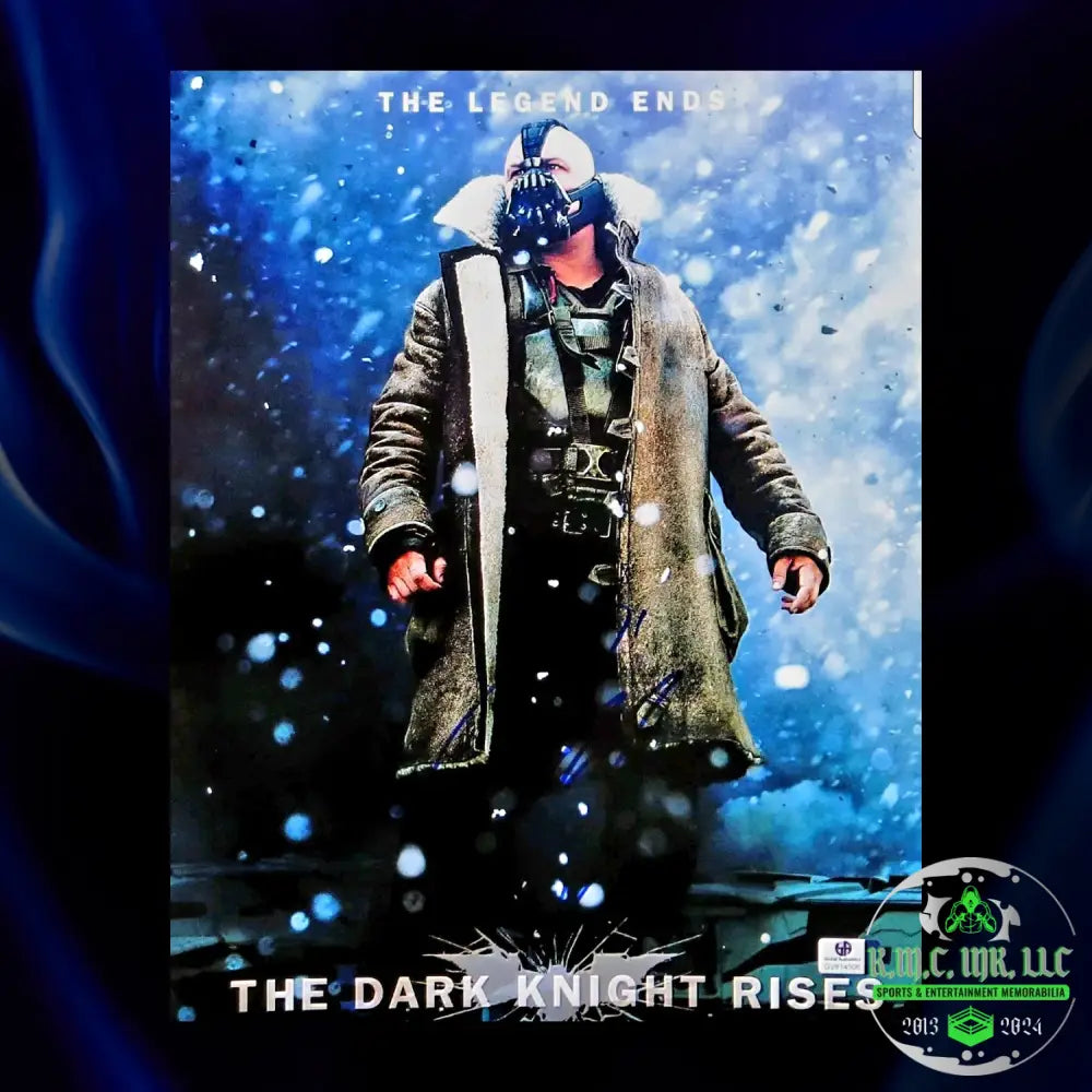 *Tom Hardy Dark Knight Rises Bane Signed Autographed 11X14 Bane1 Photo Gv Cert: #Bane239
