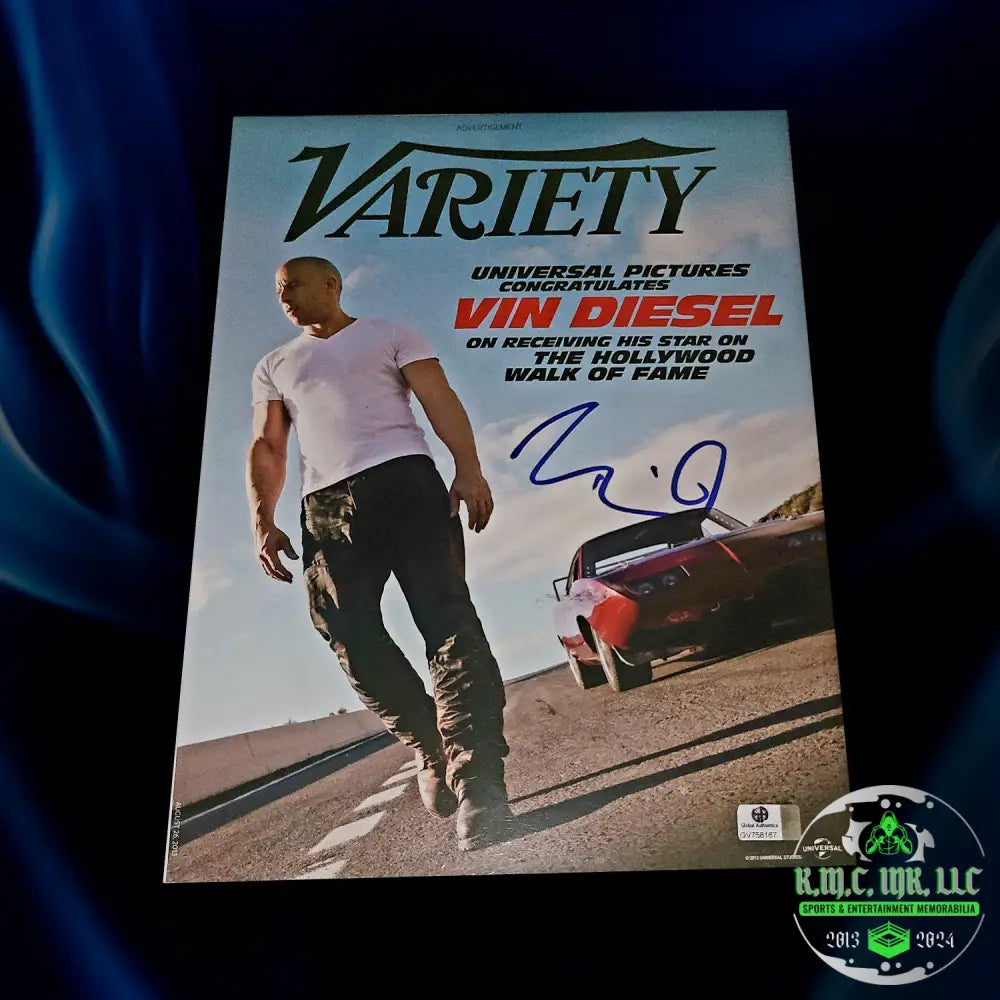 *Vin Diesel Signed Autographed 11X17 Fast & Furious Hollywood Photo W/Gv* #Vdiesel423