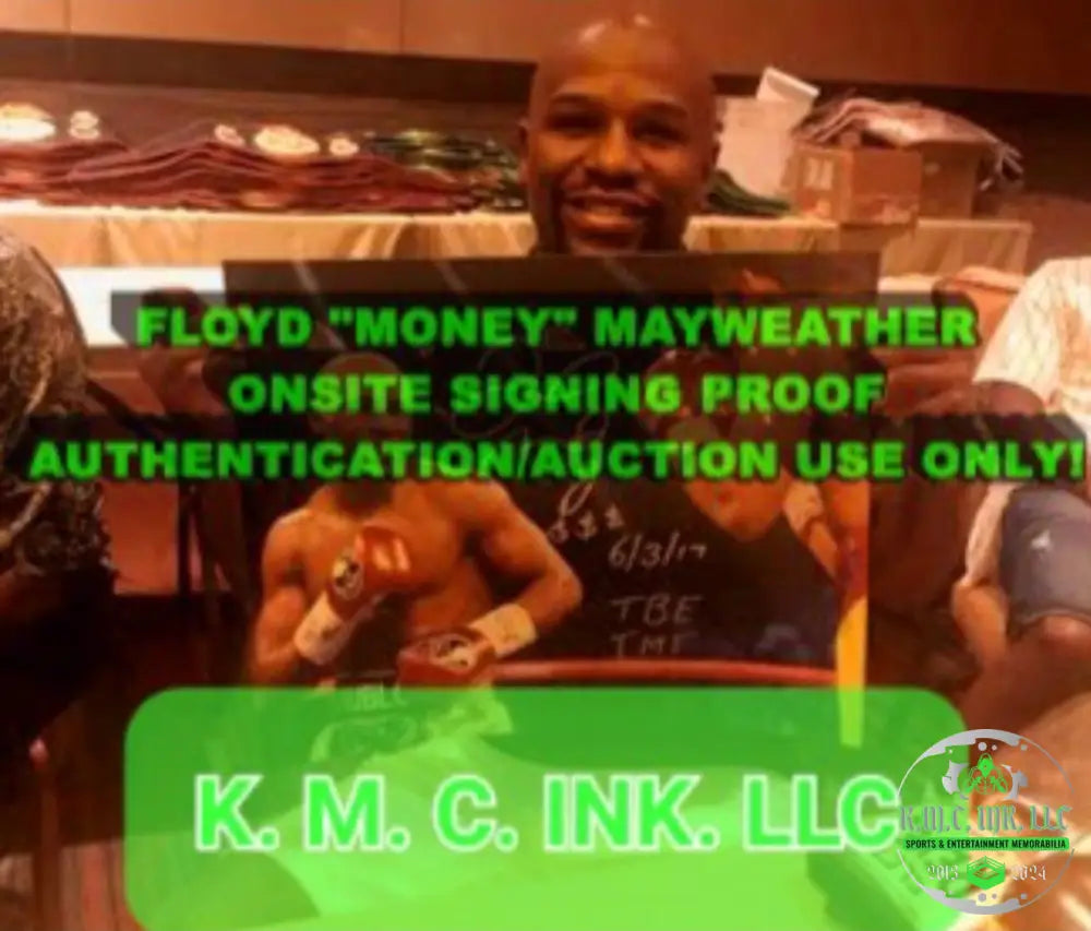*Wbc Floyd Money Mayweather Signed Autographed &3X Inscribed *$$$* *Tbe* *Tmt* 16X20 Vs Manny