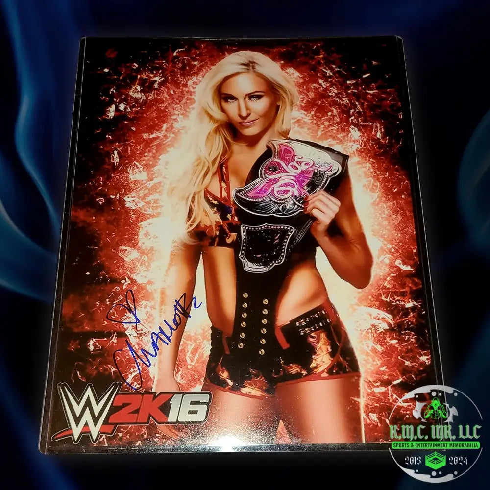 *Wwe Charlotte Flair The Queen Signed Autographed 11X14 Photo1* #Charlotte331