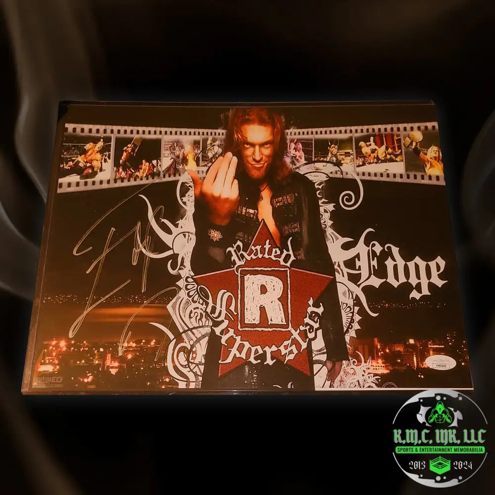 *Wwe Edge Rated R Superstar Signed Autographed 11X14 Photo1 W/Jsa* #Edge315