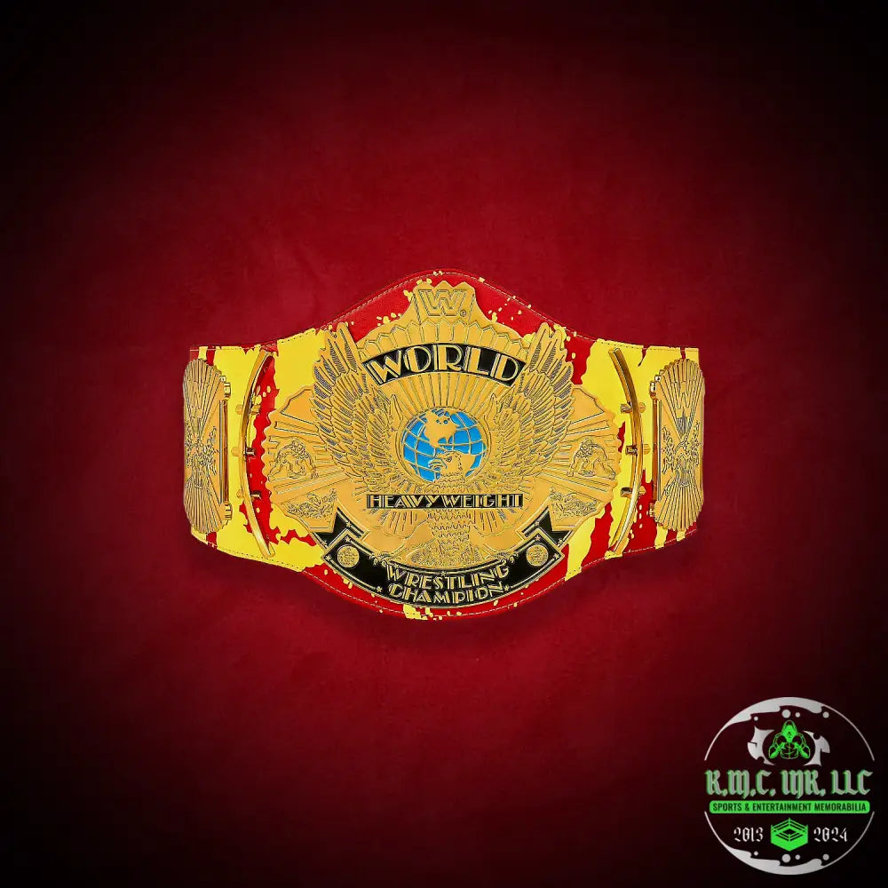 *Wwe Hulk Hogan Hulkamania Series Championship Title Belt: #Hulkseries669