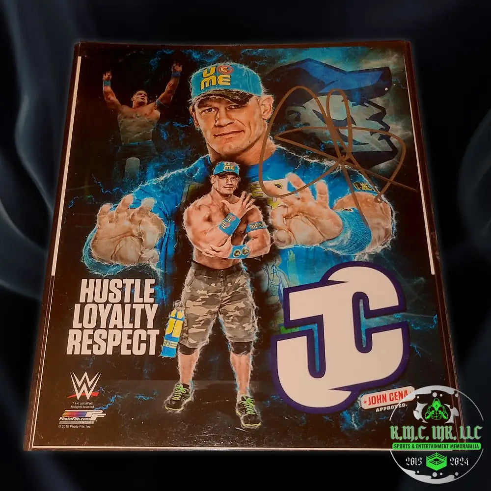 *Wwe John Cena You Cant See Me Original Signed Autographed 8X10 Photofile* #Cena142