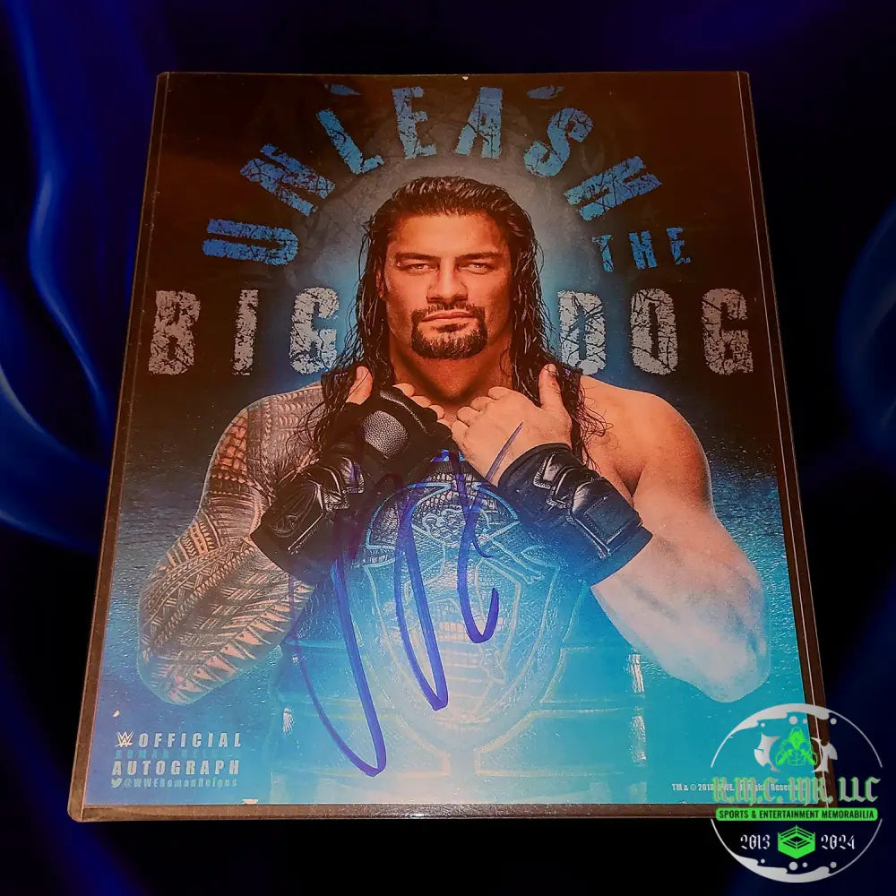*Wwe Roman Reigns Otc Signed Autographed 11X14 Official Wwe Photo Version2* #Reigns199