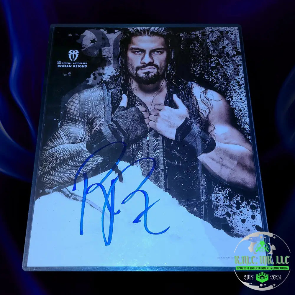 *Wwe Roman Reigns Otc Signed Autographed 11X14 Official Wwe Photo Version3* #Reigns200