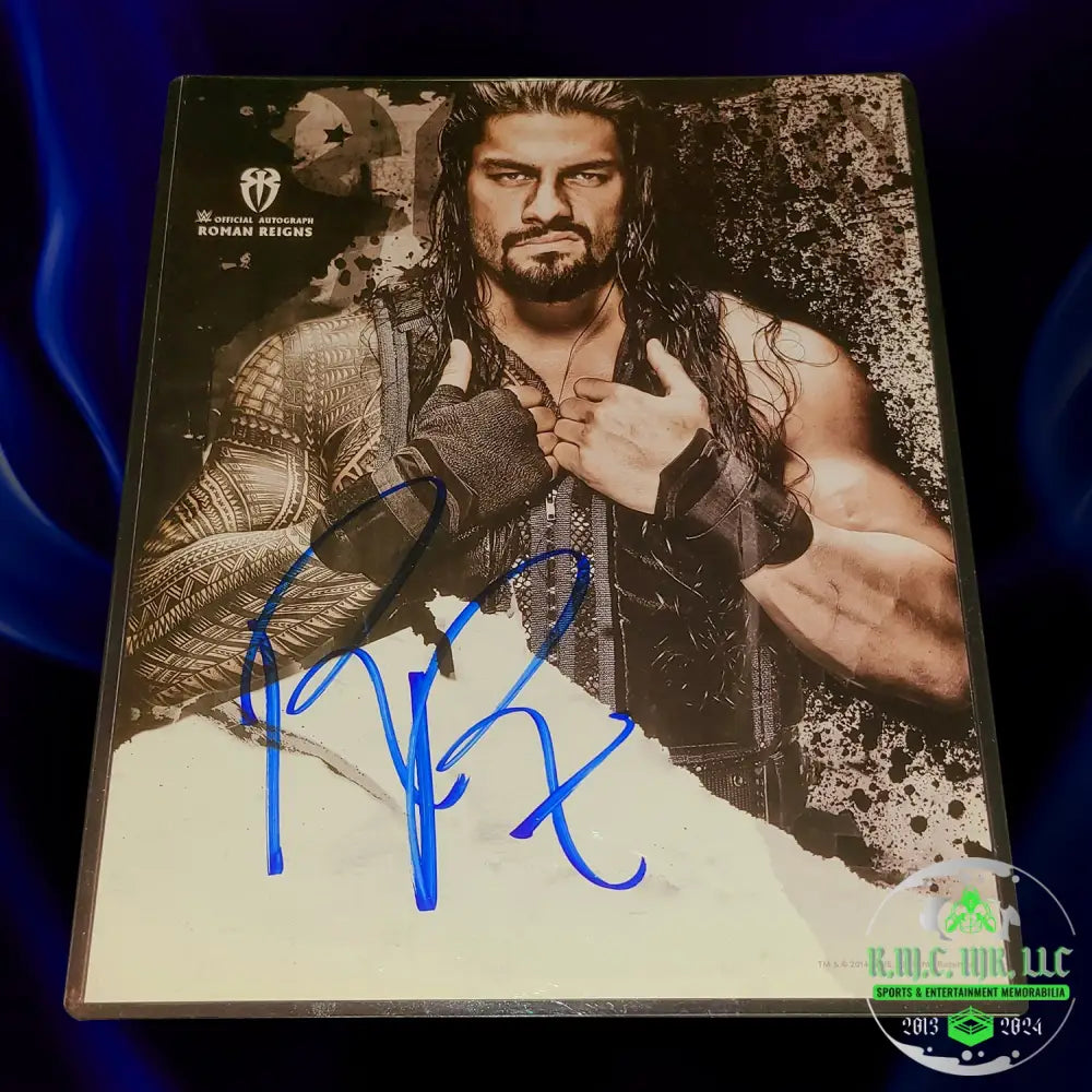 *Wwe Roman Reigns Otc Signed Autographed 11X14 Official Wwe Photo Version3* #Reigns201