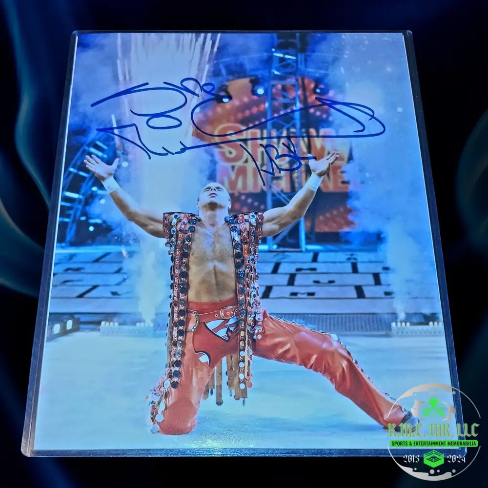 *Wwe Shawn Michaels Hbk Signed Autographed Silver Photfile 8X10 #Hbk127