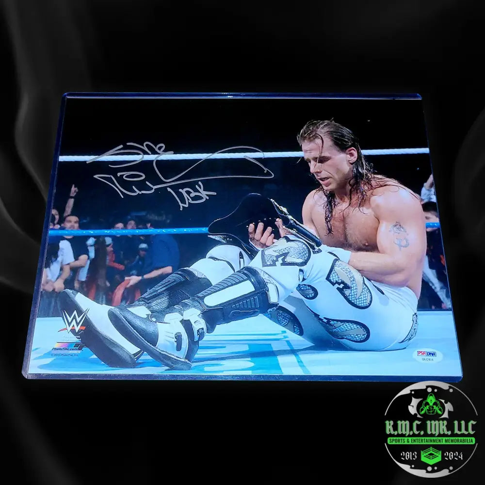 *Wwe Shawn Michaels Hbk Signed Autographed Wrestlemania Xii 11X14 Photofile* #Hbk283
