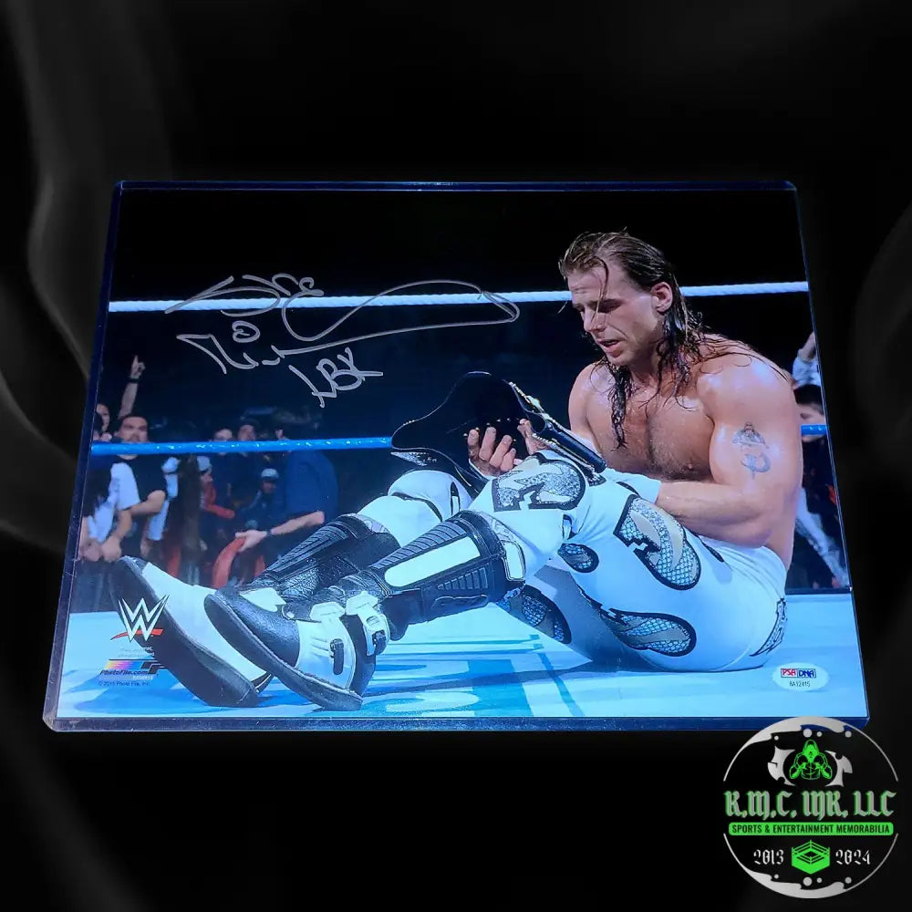 *Wwe Shawn Michaels Hbk Signed Autographed Wrestlemania Xii 11X14 Photofile* #Hbk284