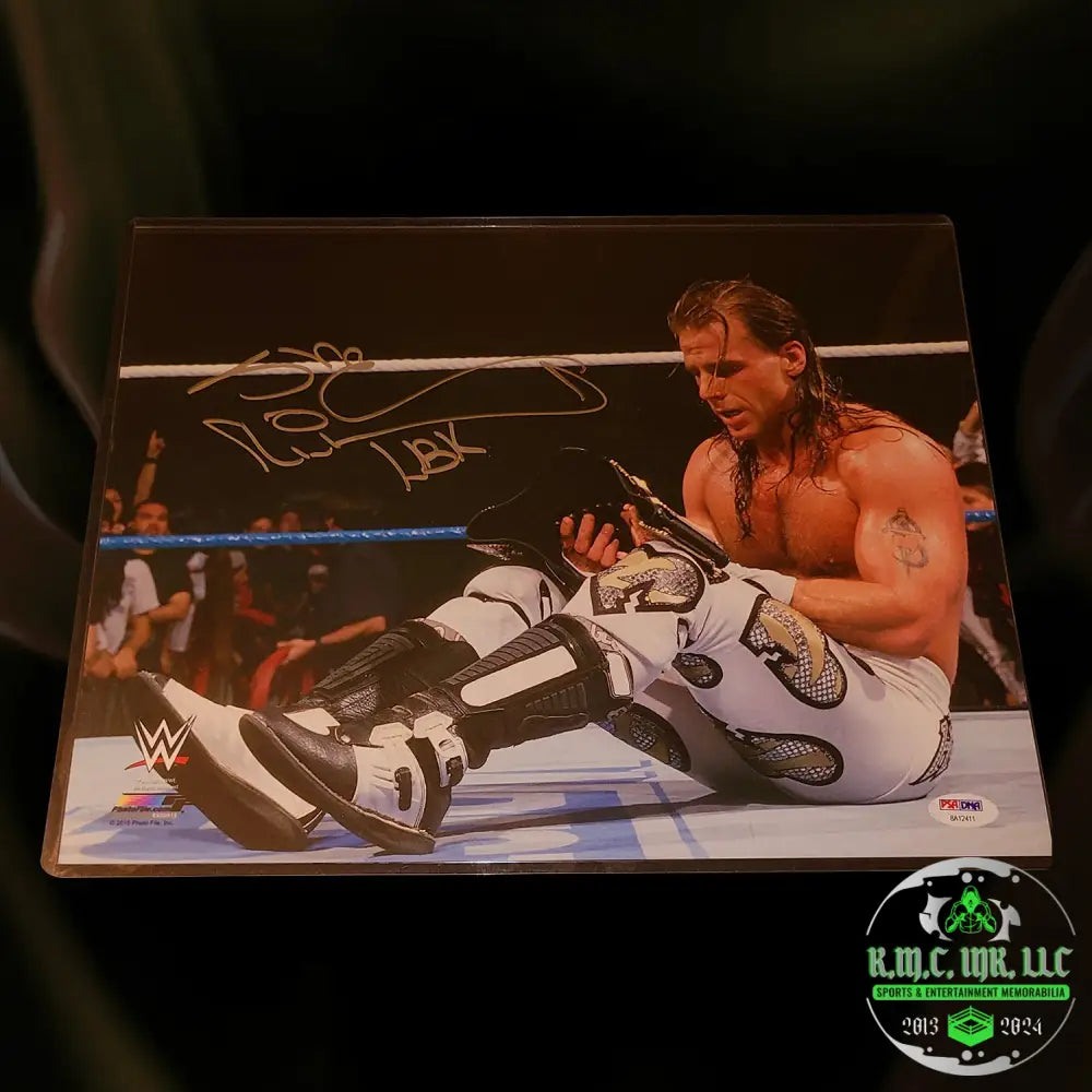 *Wwe Shawn Michaels Hbk Signed Autographed Wrestlemania Xii 11X14 Photofile* #Hbk285