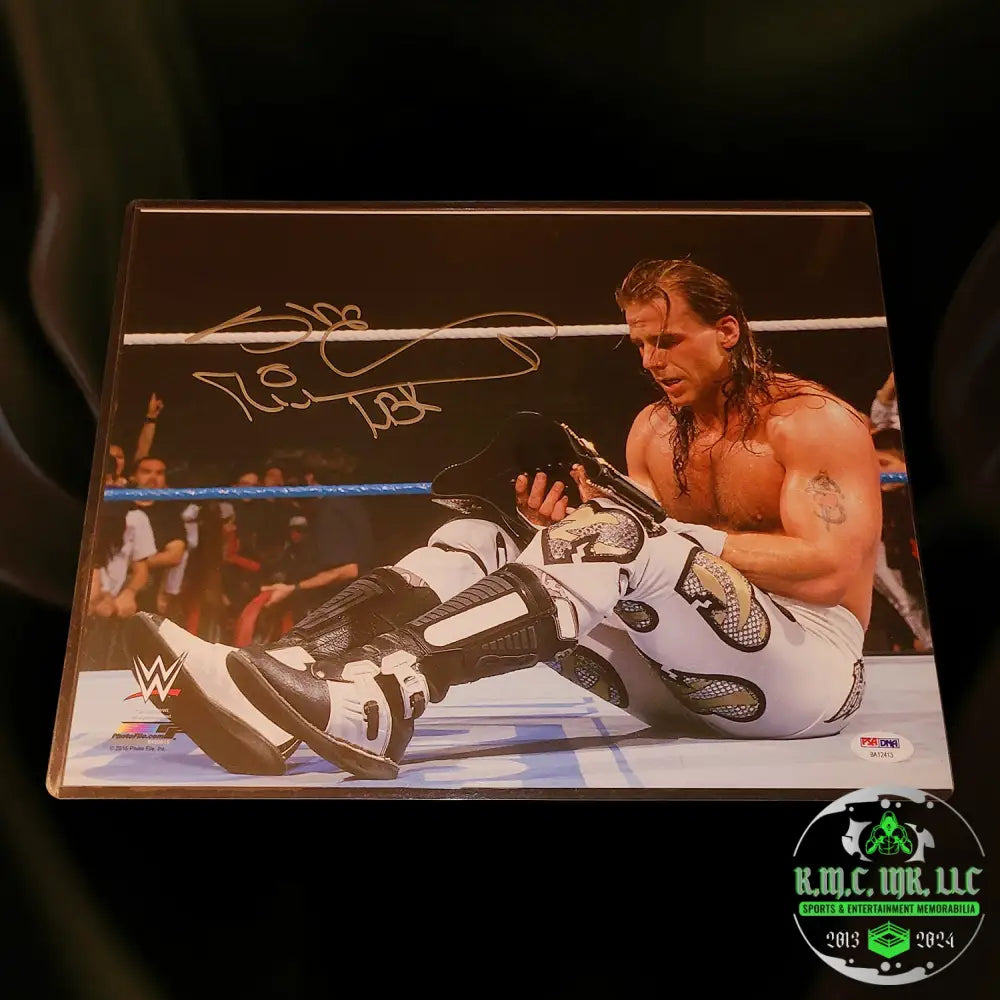 *Wwe Shawn Michaels Hbk Signed Autographed Wrestlemania Xii 11X14 Photofile* #Hbk286