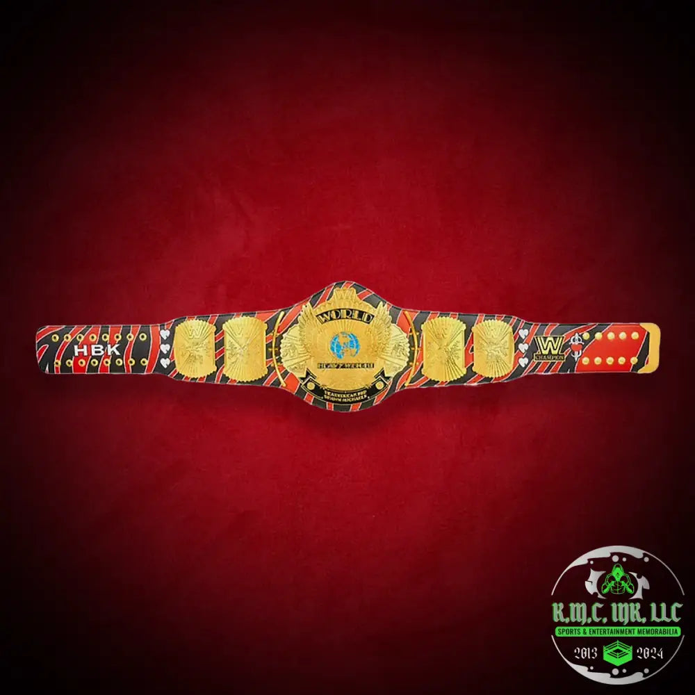 *Wwe Shawn Michaels The Heartbreak Kid Signature Series Championship Title Belt: #Hbkseries665A