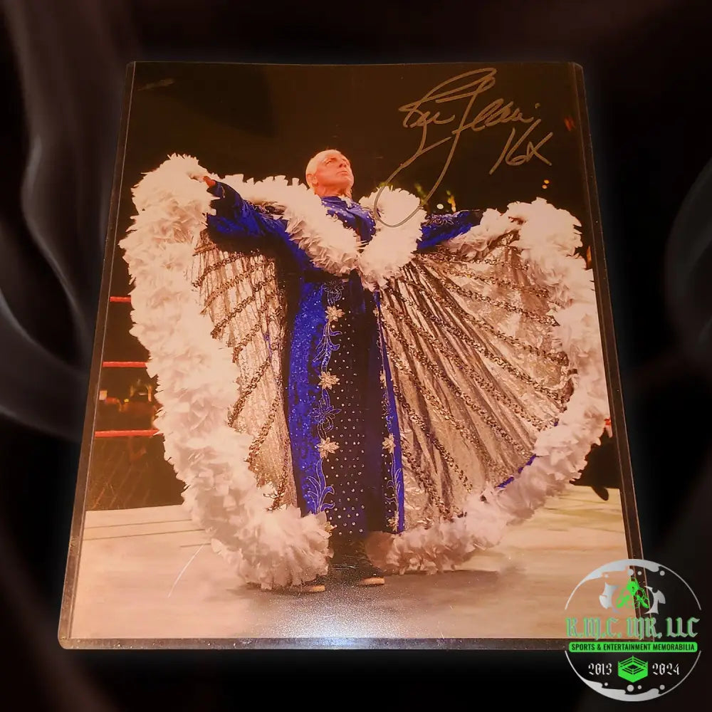 *Wwe The Nature Boy Ric Flair Signed Autographed 11X14 Blue Robe Photo2* #Flair2