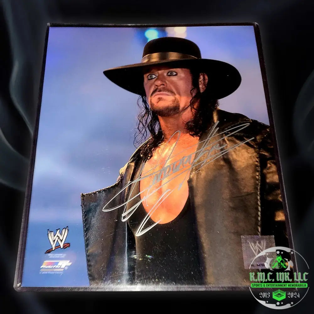 *Wwe The Undertaker Signed Autographed 8X10 Silver Photofile* #Taker80