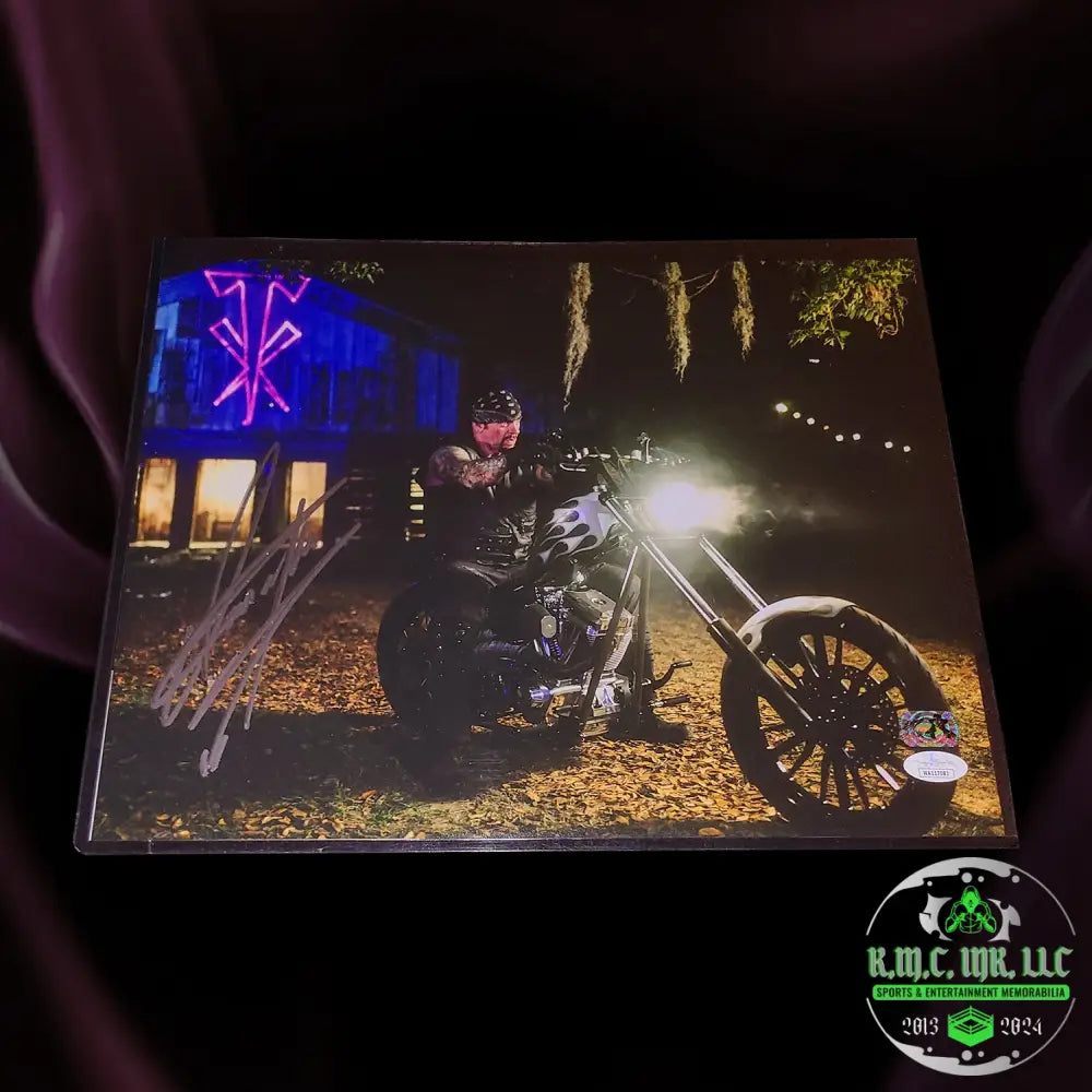 *Wwe The Undertaker Signed Autographed Boneyard 11X14 Photo W/Jsa* #Taker259