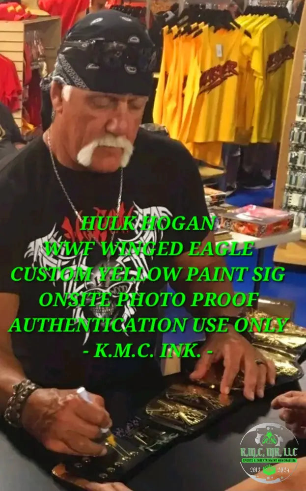 *Wwe The Undertaker Stone Cold Steve Austin Ric Flair Shawn Michaels Hbk Bret Hart & Hulk Hogan 6X