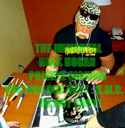 *WWE/WCW NWO HOLLYWOOD HULK HOGAN SIGNED AUTOGRAPHED 16X20 W/ ASI & PROOF: BEAUTIFUL SIGNATURE!* #HOLLYWOODHOGAN163