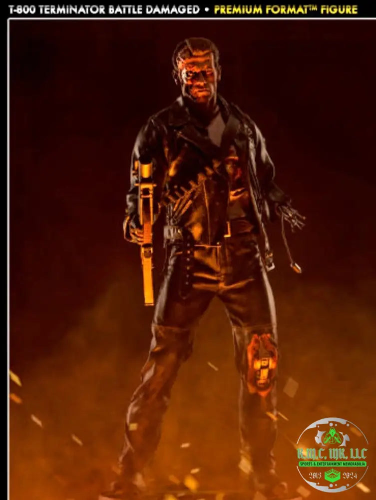 *Arnold Schwarzenegger Signed Autographed T-800 Terminator Battle Damaged T2 Limited Edition