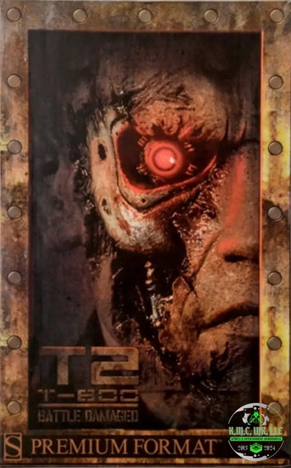 *Arnold Schwarzenegger Signed Autographed T-800 Terminator Battle Damaged T2 Limited Edition