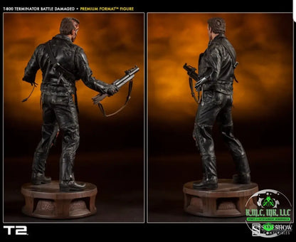 *Arnold Schwarzenegger Signed Autographed T-800 Terminator Battle Damaged T2 Limited Edition