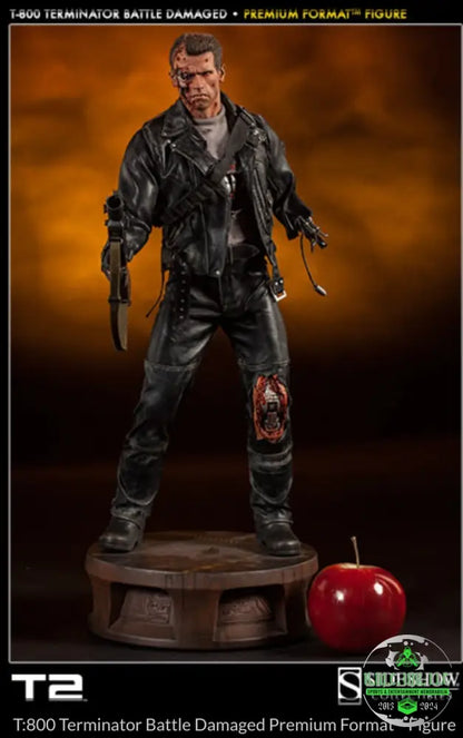 *Arnold Schwarzenegger Signed Autographed T-800 Terminator Battle Damaged T2 Limited Edition