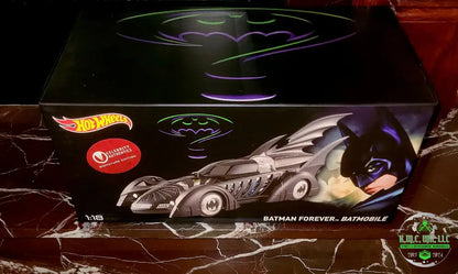 *BATMAN FOREVER VAL KILMER SIGNED AUTOGRAPHED & INSCRIBED ’BATMAN’ 1:18 DIECAST BATMOBILE SIGNATURE EDITION W/ CELEB