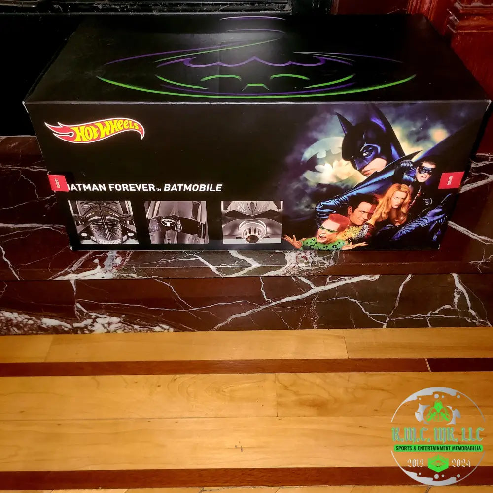 *BATMAN FOREVER VAL KILMER SIGNED AUTOGRAPHED & INSCRIBED ’BATMAN’ 1:18 DIECAST BATMOBILE SIGNATURE EDITION W/ CELEB