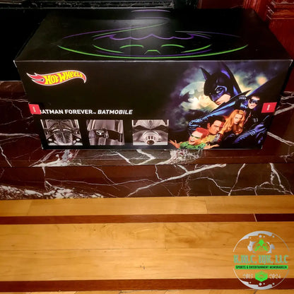 *BATMAN FOREVER VAL KILMER SIGNED AUTOGRAPHED & INSCRIBED ’BATMAN’ 1:18 DIECAST BATMOBILE SIGNATURE EDITION W/ CELEB