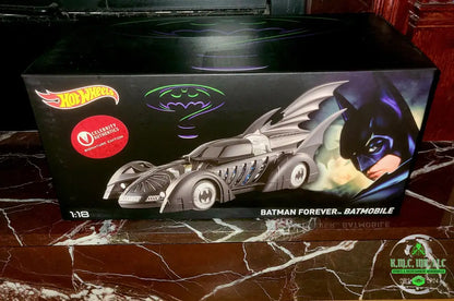 *BATMAN FOREVER VAL KILMER SIGNED AUTOGRAPHED & INSCRIBED ’BATMAN’ 1:18 DIECAST BATMOBILE SIGNATURE EDITION W/ CELEB