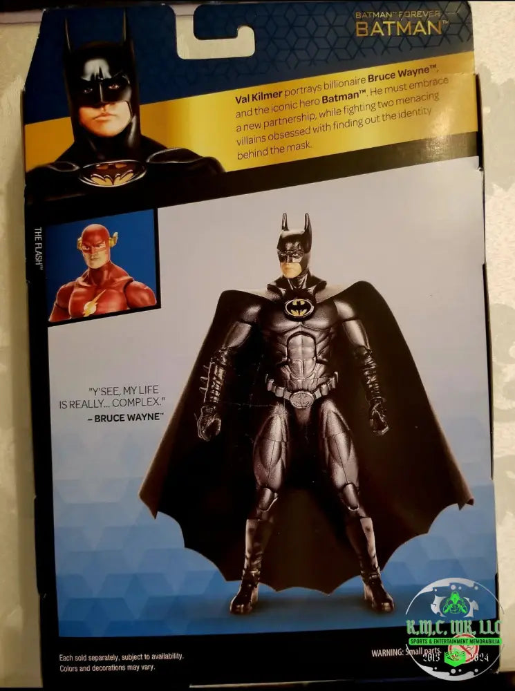*BATMAN FOREVER VAL KILMER SIGNED DC FIGURE AUTOGRAPHED & INSCRIBED *BATMAN FOREVER* DC MULTIVERSE FIGURE RARE!