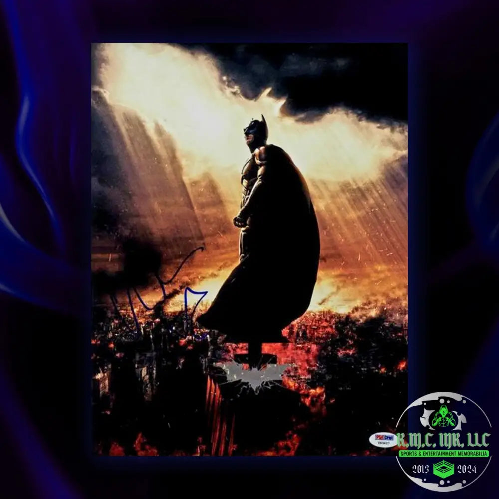 *Christian Bale Batman Begins Signed Autographed 11X14 Collage Photo W/Beckett Bas: #Dkbale241