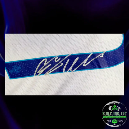 *Fifa Cristiano Ronaldo Cr7 Signed Autographed Fifa White & Blue 1914-2014 Portugal Jersey W/