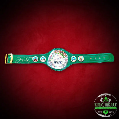 *Floyd Money Mayweather Signed Autographed & Inscribed *Money* Wbc Replica Belt W/Onsite Proof Jsa