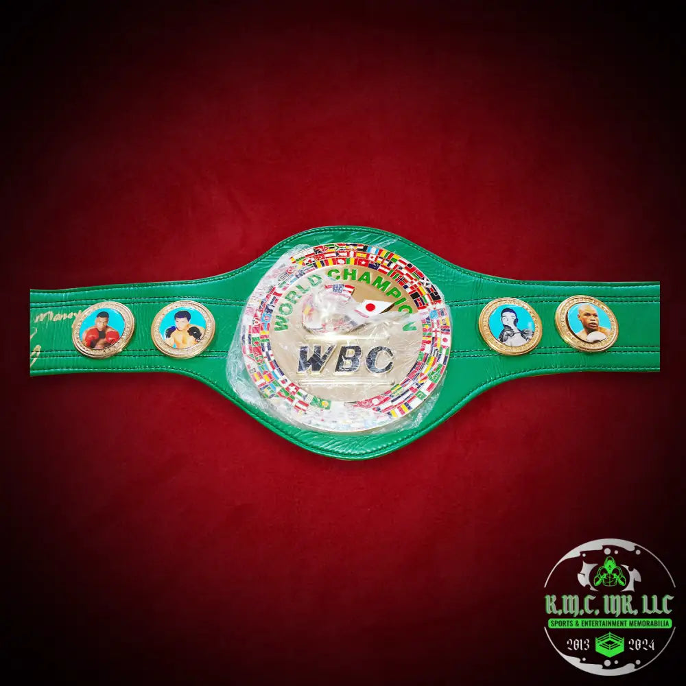 *Floyd Money Mayweather Signed Autographed & Inscribed *Money* Wbc Replica Belt W/Onsite Proof Jsa