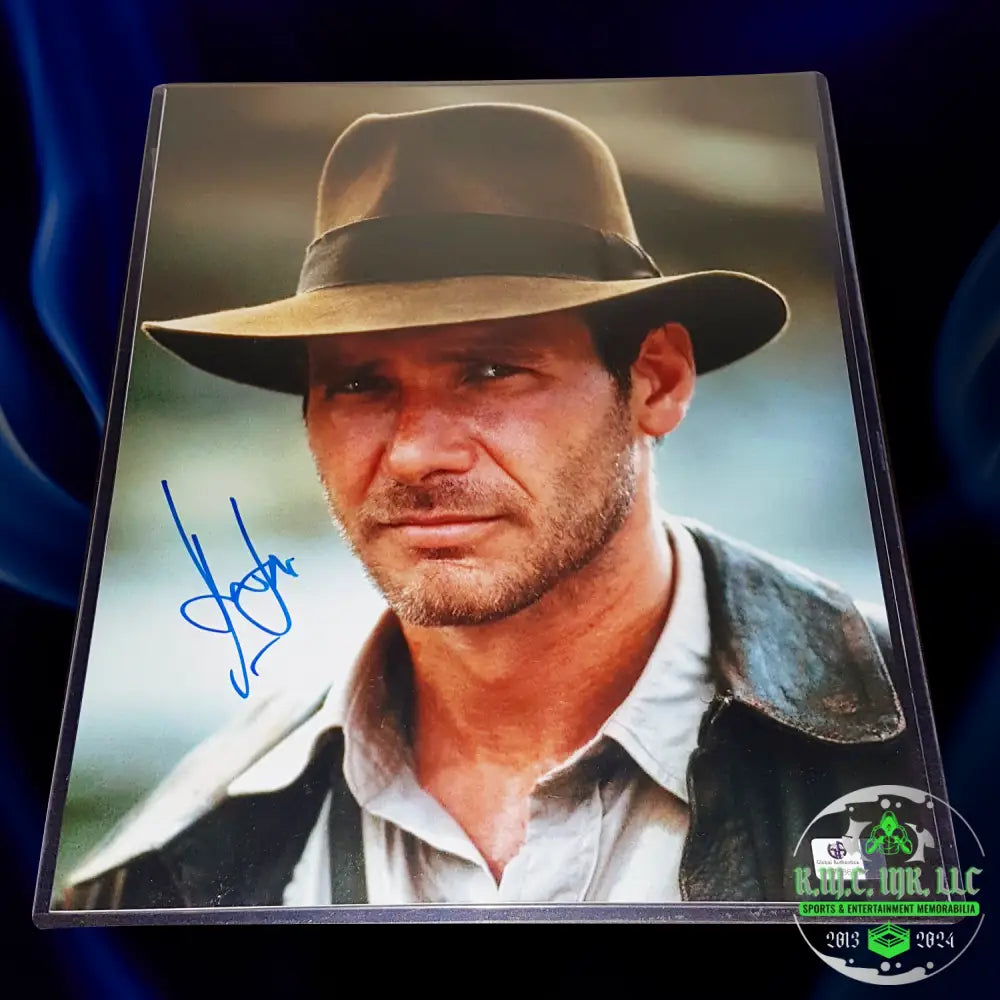 *Harrison Ford Indiana Jones Signed Autographed 11X14 Temple Of Doom Photo V1 W/Gv Rare*